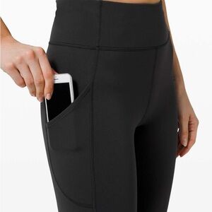 lululemon athletica Size 4 invigorate high-rise 25” - like new!